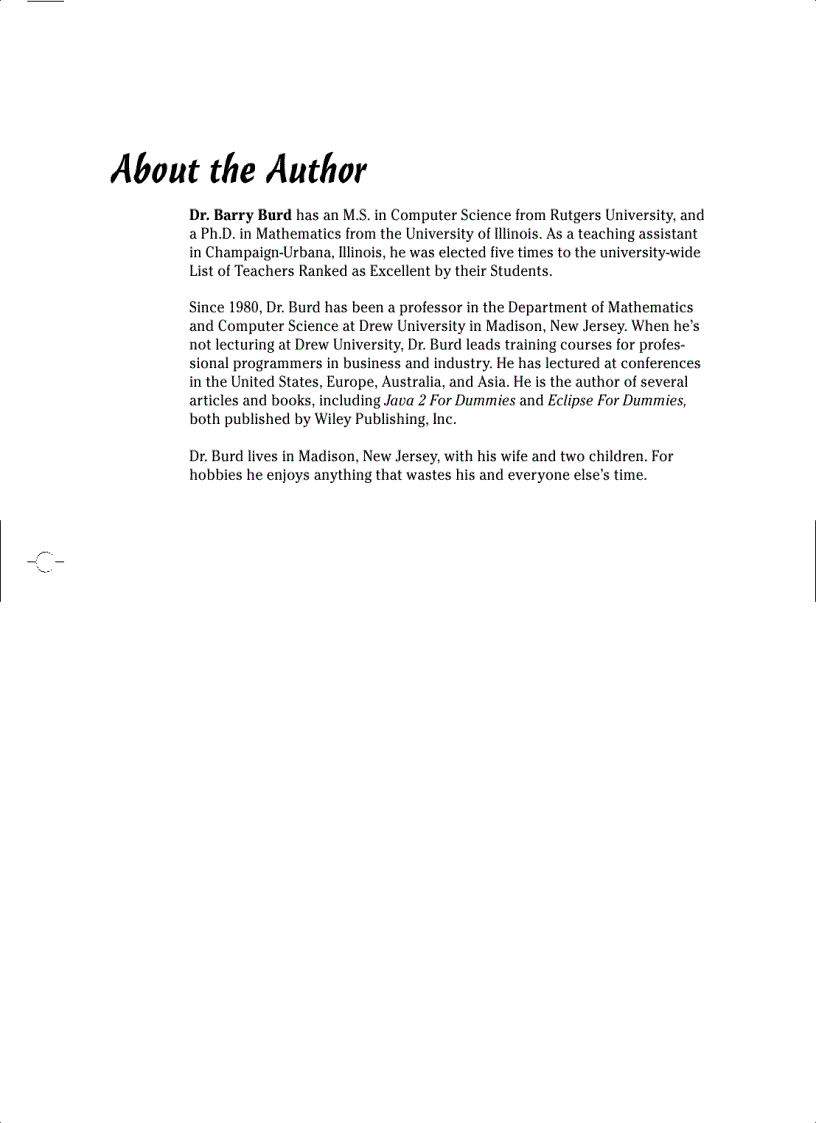 image for page Beginning Programming with Java For Dummies