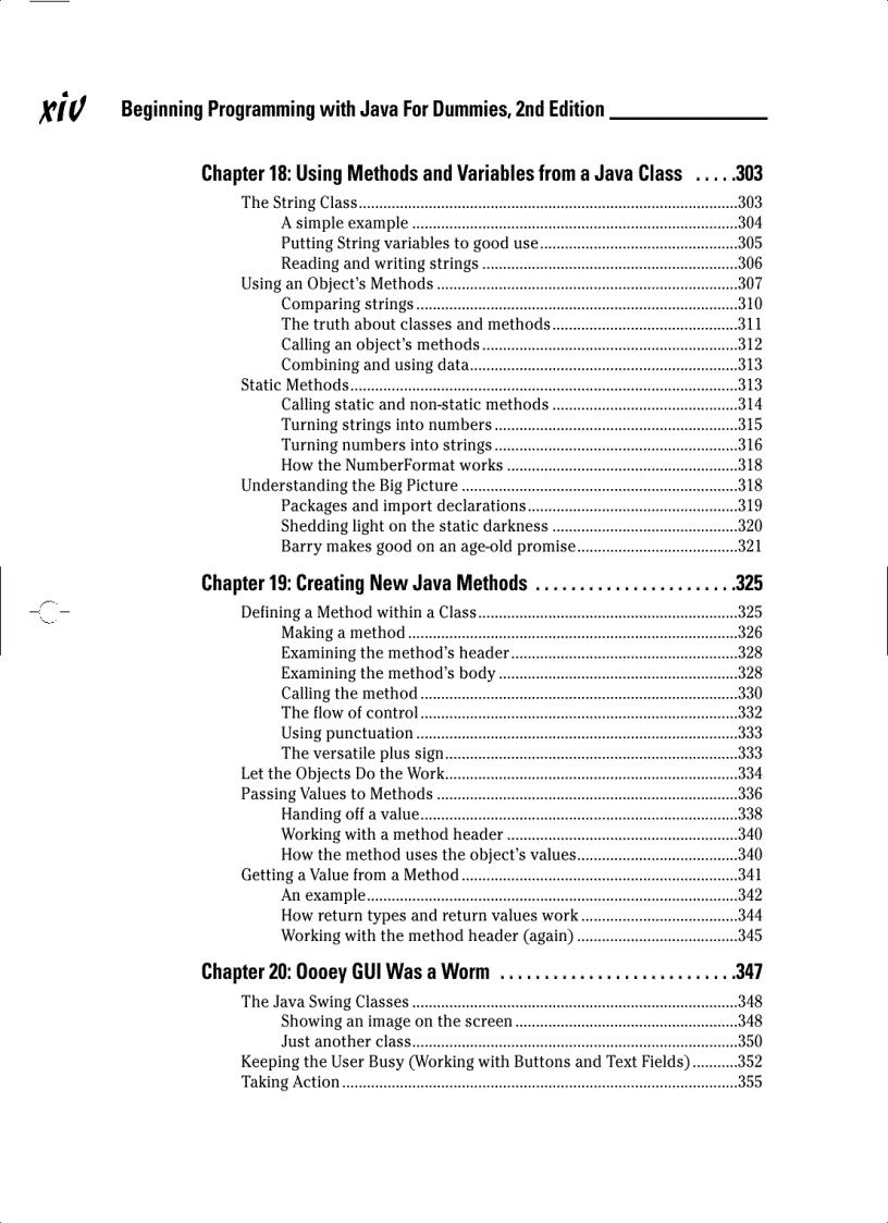 image for page Beginning Programming with Java For Dummies