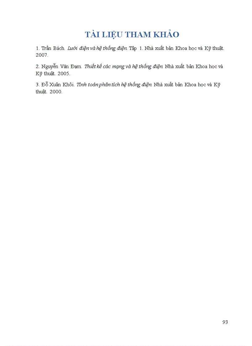 image for page Thiết kế mạng lưới điện khu vực