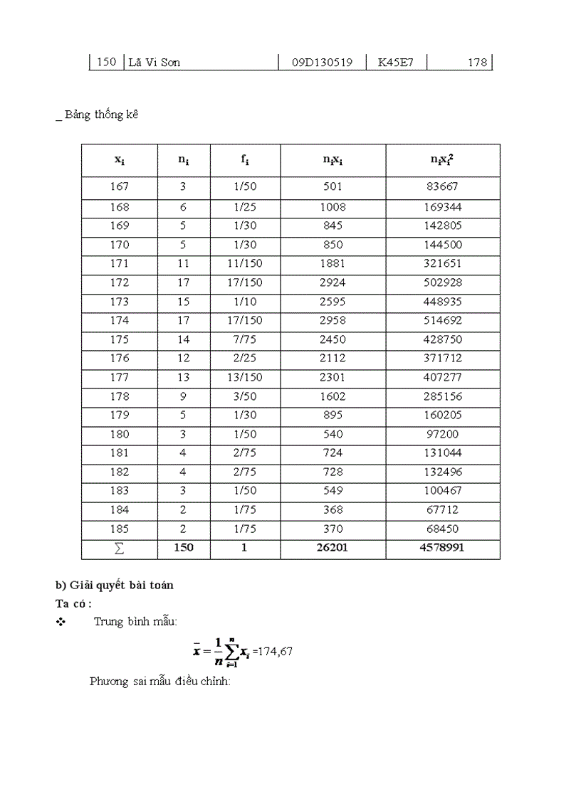 image for page Ước lượng chiều cao và kiểm định chiều cao trung bình