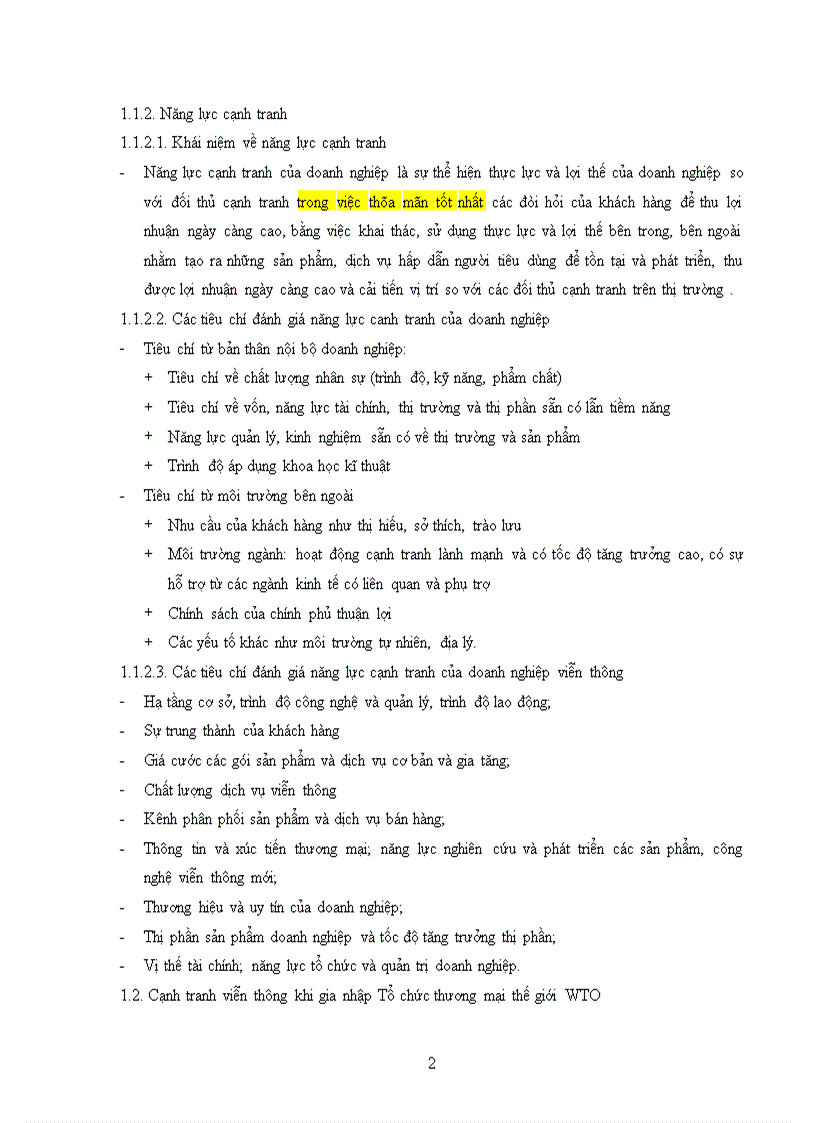 image for page Đánh giá năng lực canh tranh của viễn thông việt nam khi gia nhập tổ chức thương mại thế giới wto