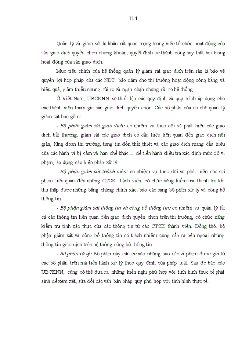 image for page Quyền chọn chứng khoán điều kiện khả năng và giải pháp để áp dụng quyền chọn chứng khoán vào thị trường chứng khoán Việt Nam