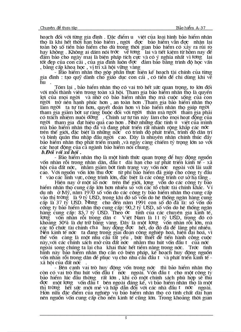 image for page Thực trạng và một số biện pháp phát triển nghiệp vụ này ở công ty Bảo hiểm nhân thọ