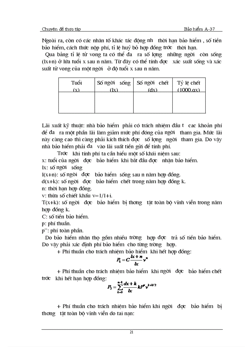 image for page Thực trạng và một số biện pháp phát triển nghiệp vụ này ở công ty Bảo hiểm nhân thọ