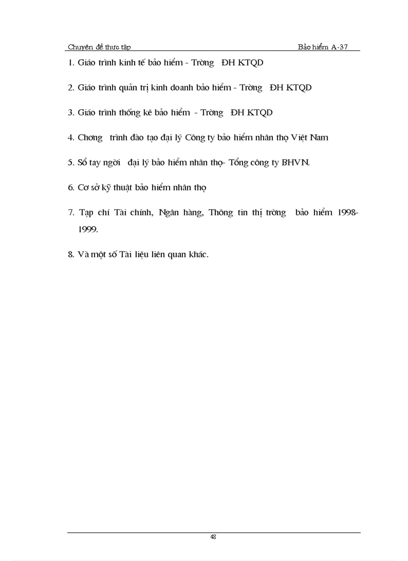 image for page Thực trạng và một số biện pháp phát triển nghiệp vụ này ở công ty Bảo hiểm nhân thọ