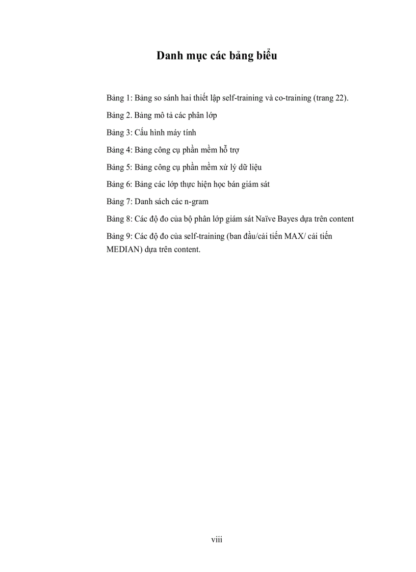 image for page Thuật toán self training và co training ứng dụng trong phân lớp văn bản