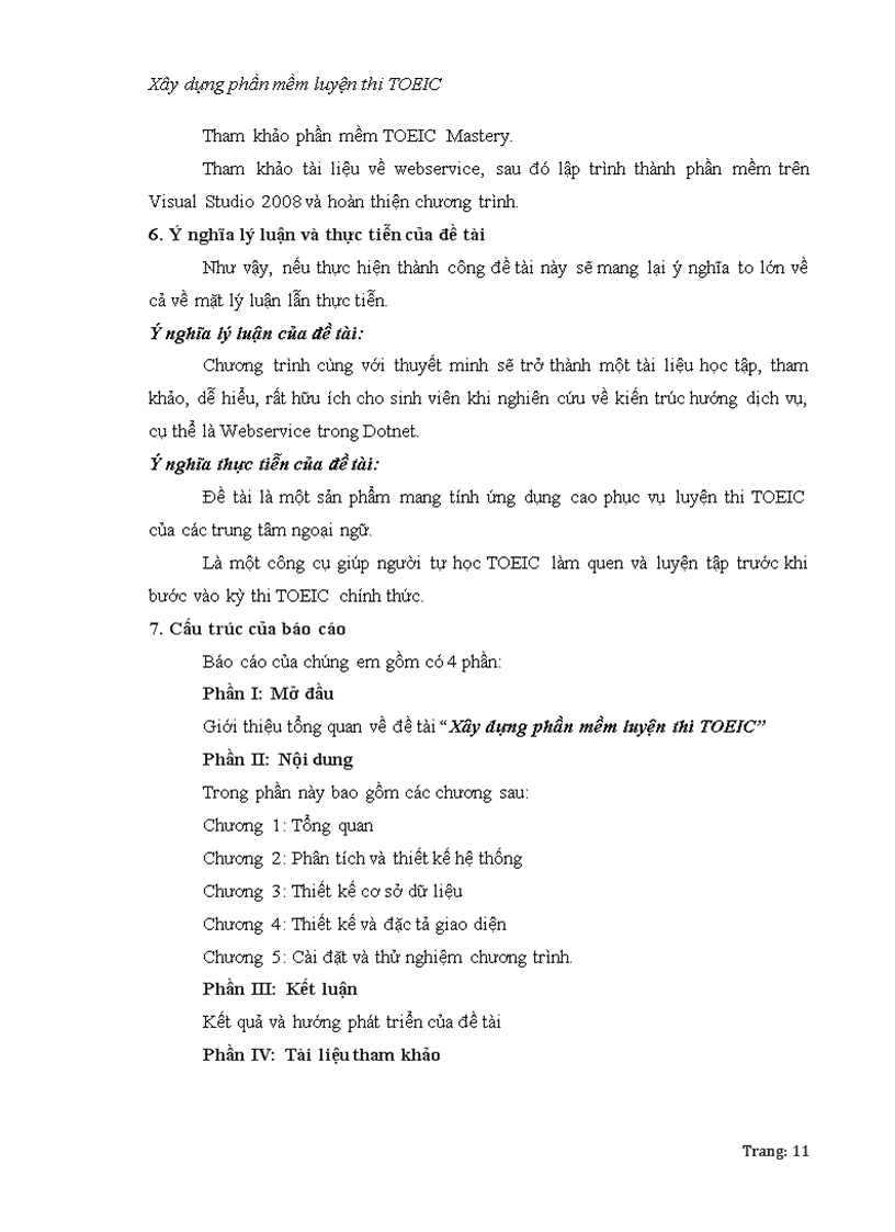 image for page Xây dựng phần mềm luyện thi TOEIC