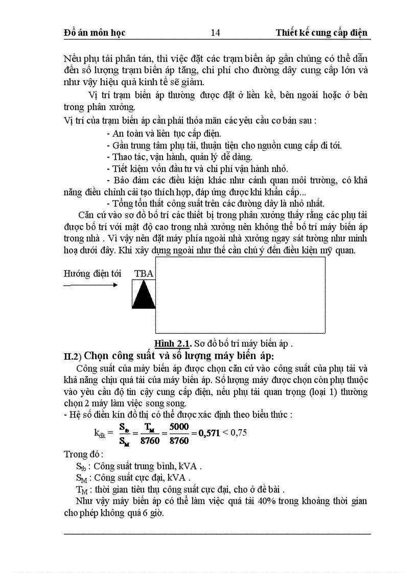 image for page Thiết kế cấp điện cho xưởng sửa chữa cơ khí