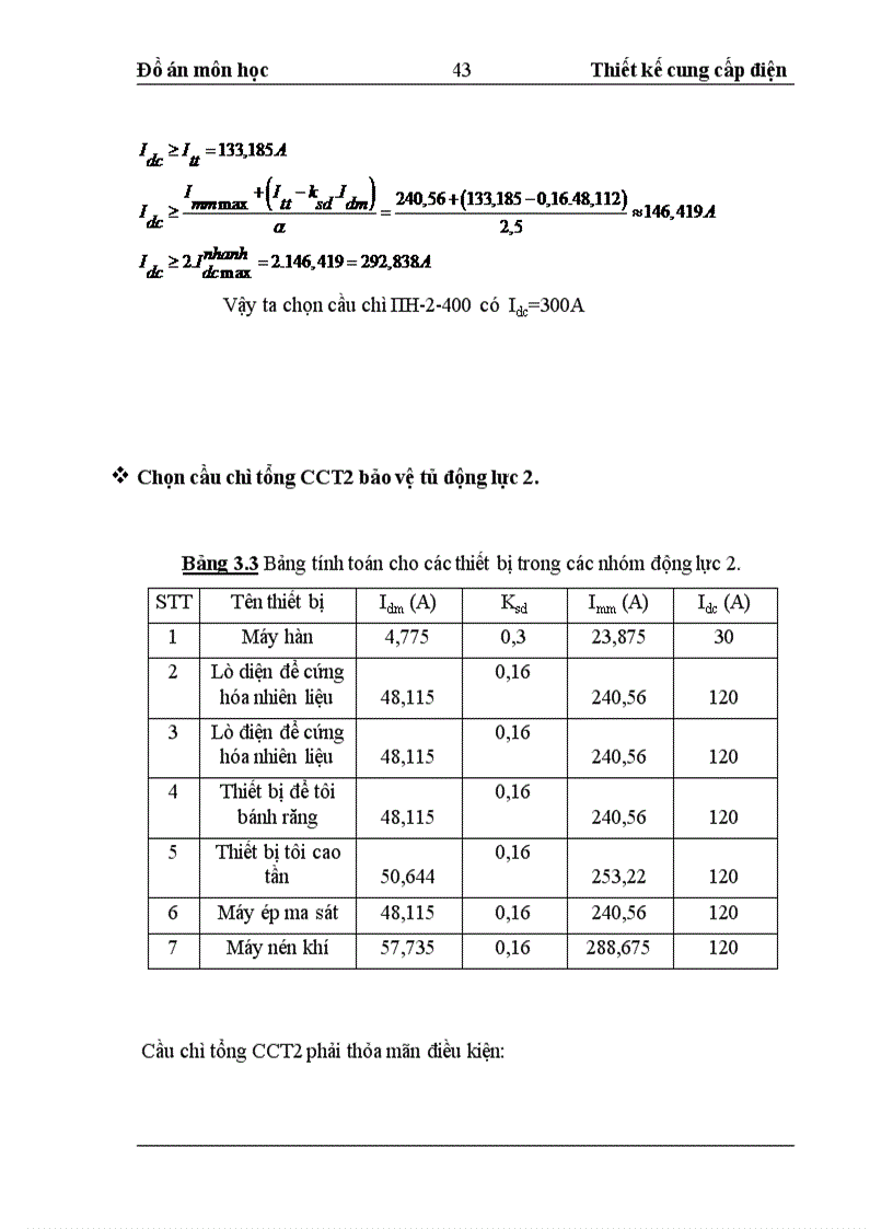image for page Thiết kế cấp điện cho xưởng sửa chữa cơ khí