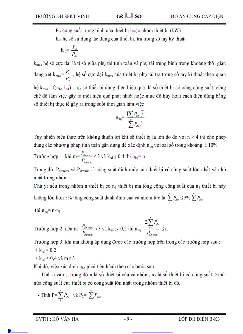 image for page Thiết kế hệ thống cung cấp điện cho phân xưởng cắt gọt kim loại số 1 và toàn bộ nhà máy cơ khí Vinh