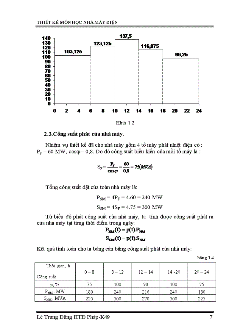 image for page Thiết kế phần điện của nhà máy nhiệt điện công suất 240 MW