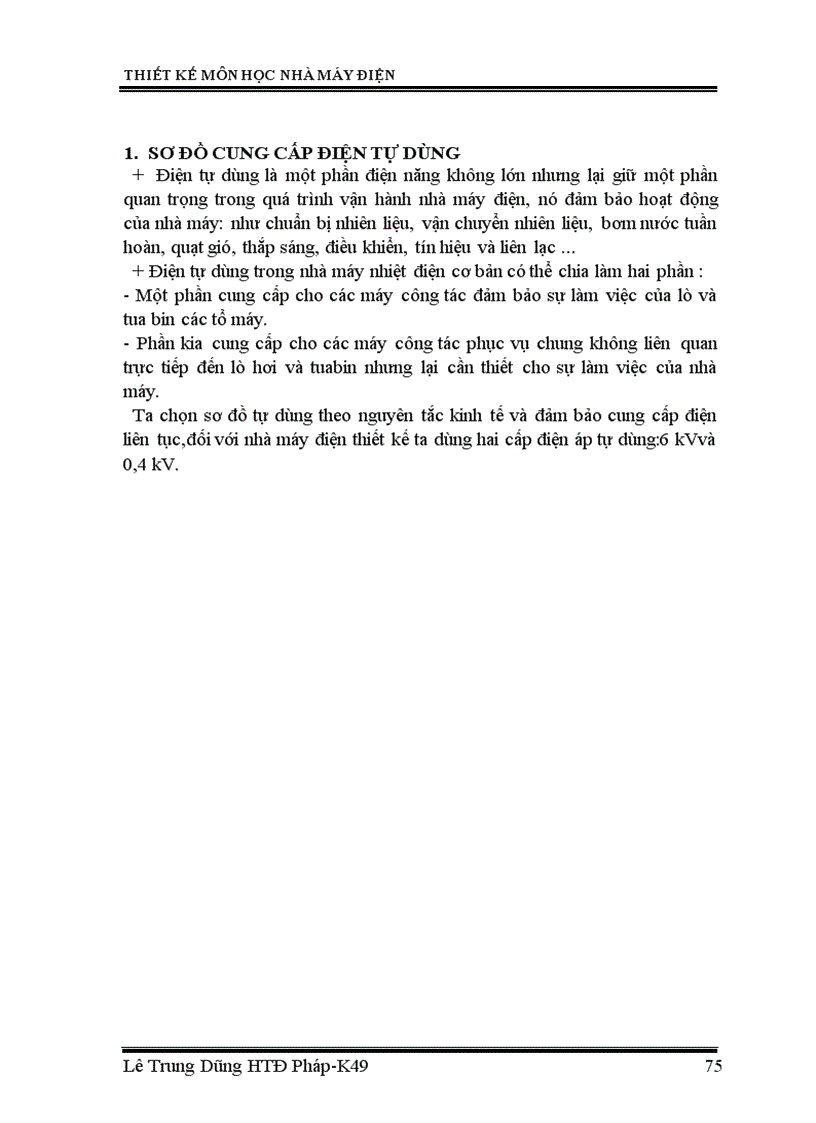 image for page Thiết kế phần điện của nhà máy nhiệt điện công suất 240 MW