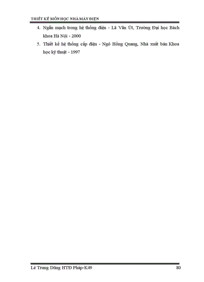 image for page Thiết kế phần điện của nhà máy nhiệt điện công suất 240 MW