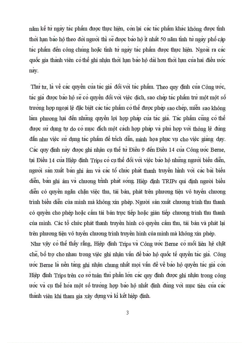 image for page Phân tích mối liên hệ giữa phạm vi điều chỉnh của Hiệp định TRIPs 1994 và Công ước BERNE 1886 về bảo hộ quyền tác giả