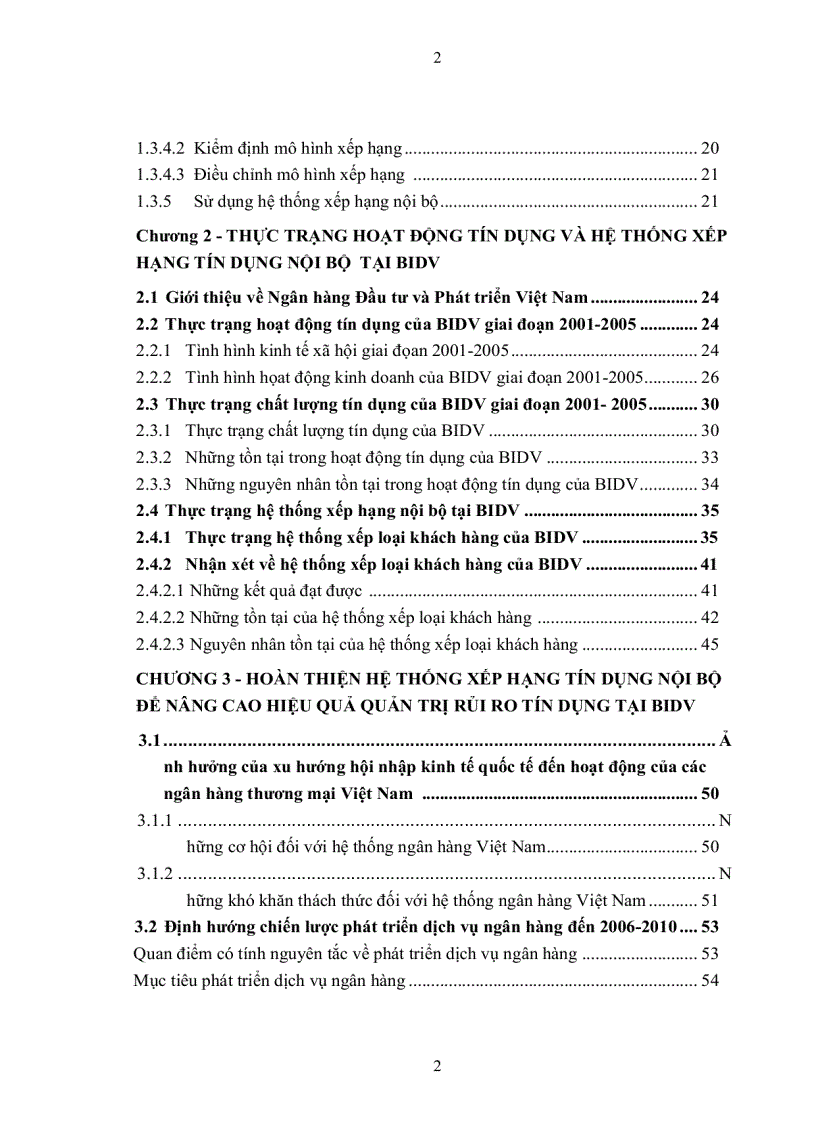 Đề tài Hệ thống xếp hạng tín dụng nội bộ đối với doanh nghiệp  PDF