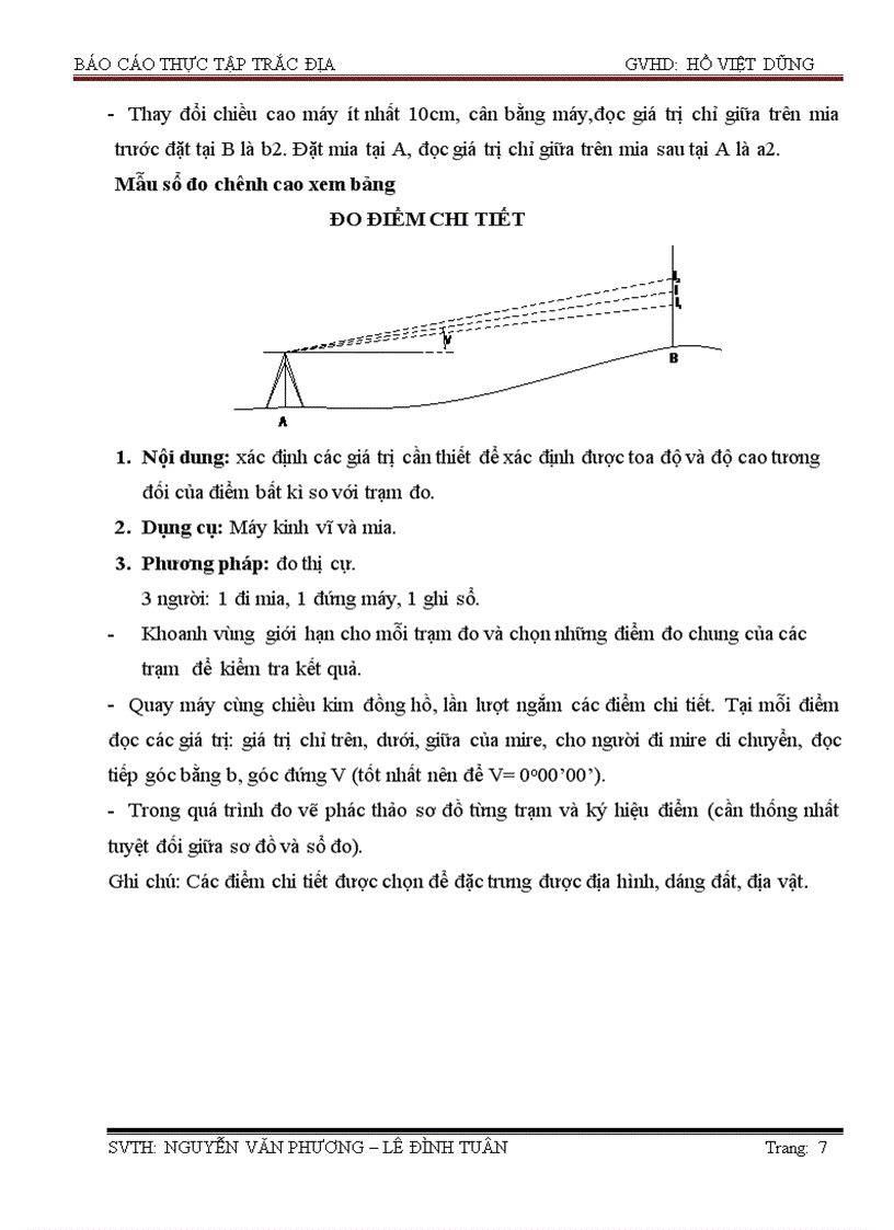 image for page Thực tập trắc địa tại Trường Đại Học Giao Thông Vận Tải Tp HCM