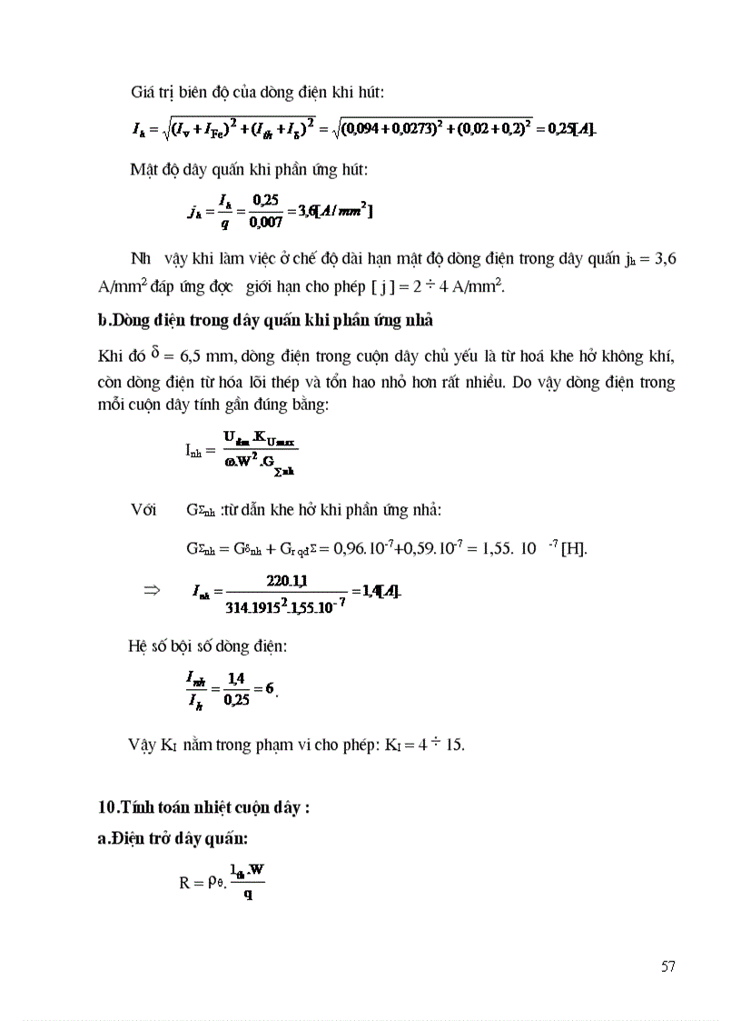 image for page Thiết kế Công tắc tơ xoay chiều 3 pha