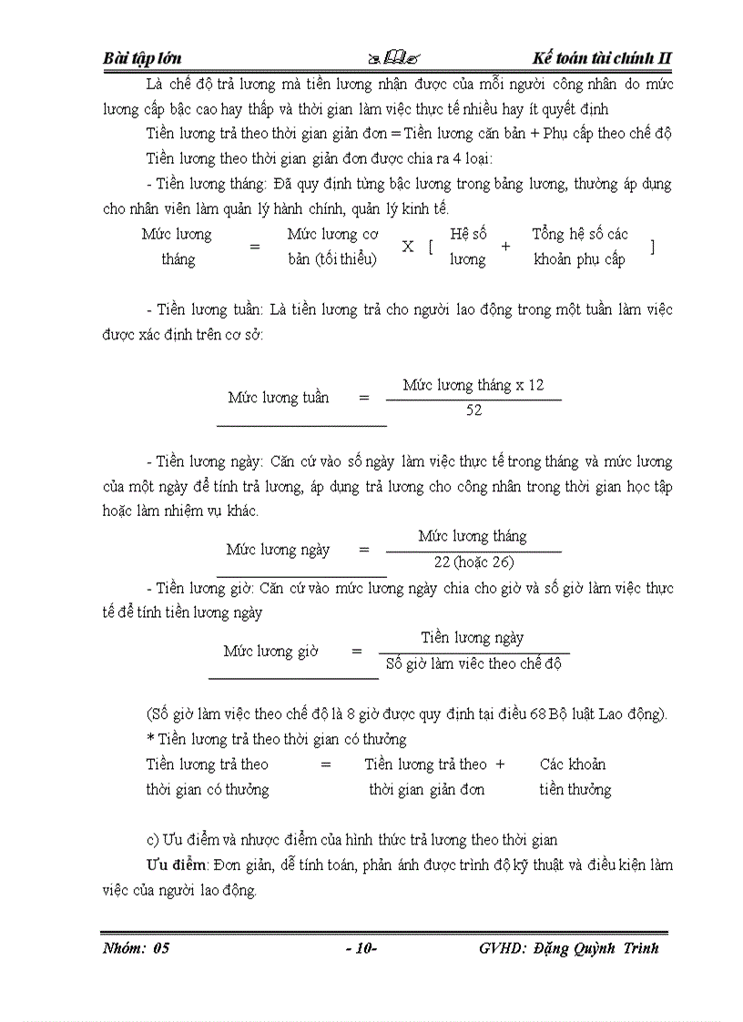 image for page Kế toán tiền lương và các khoản trích theo lương tại Công ty Cổ phần Sông Đà Cao Cường