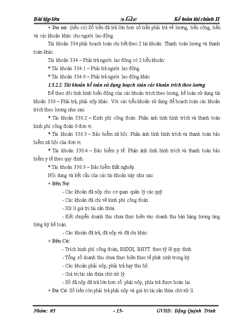 image for page Kế toán tiền lương và các khoản trích theo lương tại Công ty Cổ phần Sông Đà Cao Cường