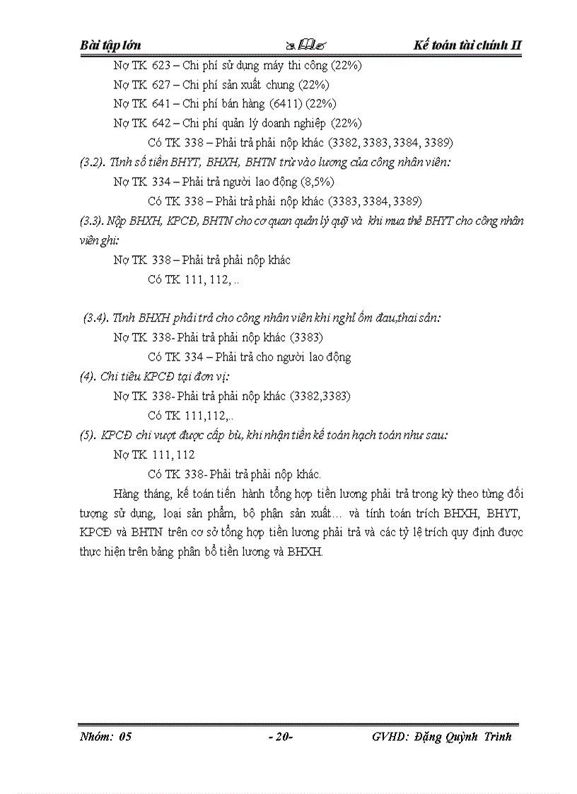 image for page Kế toán tiền lương và các khoản trích theo lương tại Công ty Cổ phần Sông Đà Cao Cường