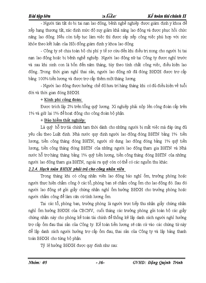 image for page Kế toán tiền lương và các khoản trích theo lương tại Công ty Cổ phần Sông Đà Cao Cường