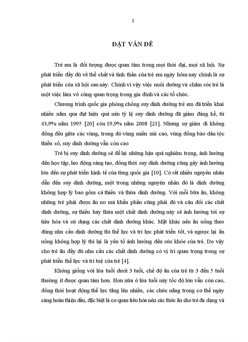 image for page Thực trạng về khẩu phần ở trẻ em và kiến thức về dinh dưỡng của các cô giáo Trường Mầm non Đại Mỗ B huyện Từ Liêm Hà Nội năm 2010