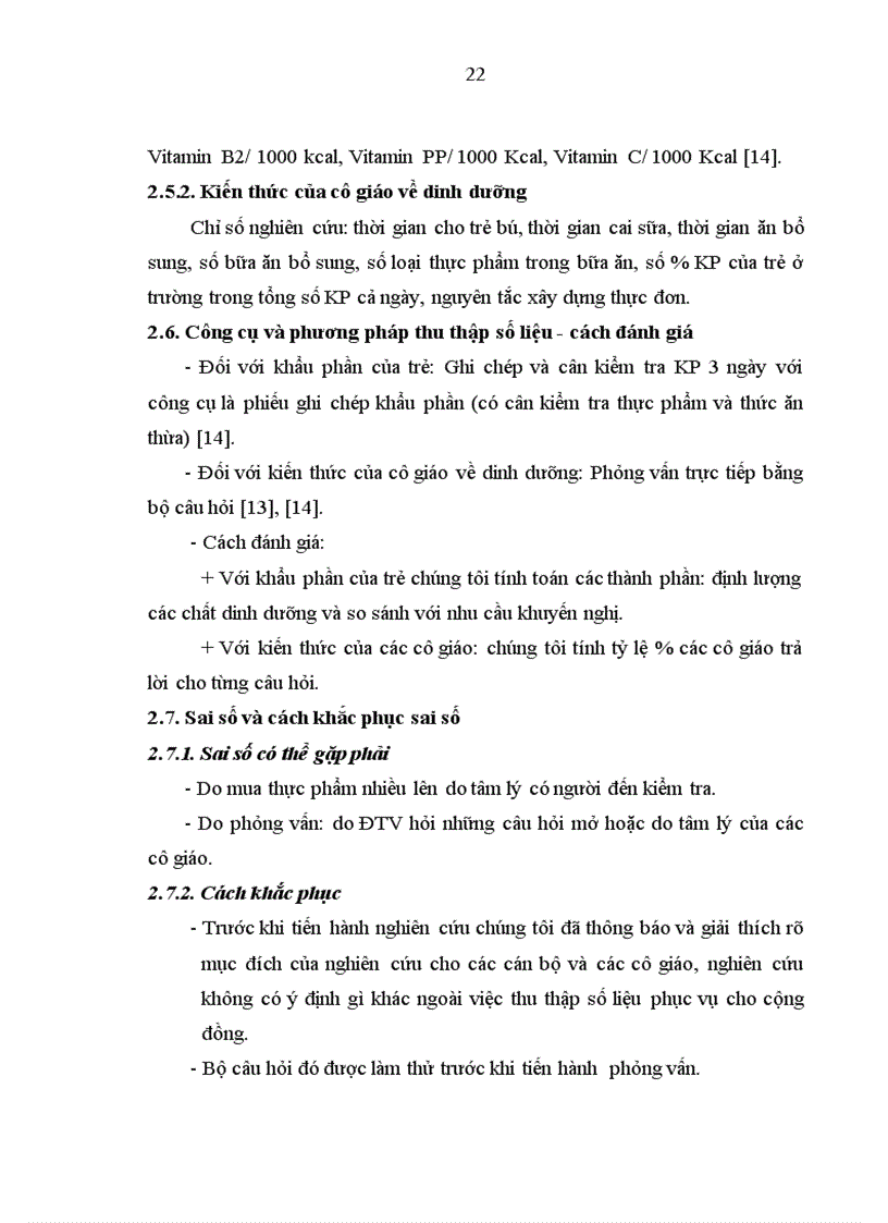 image for page Thực trạng về khẩu phần ở trẻ em và kiến thức về dinh dưỡng của các cô giáo Trường Mầm non Đại Mỗ B huyện Từ Liêm Hà Nội năm 2010