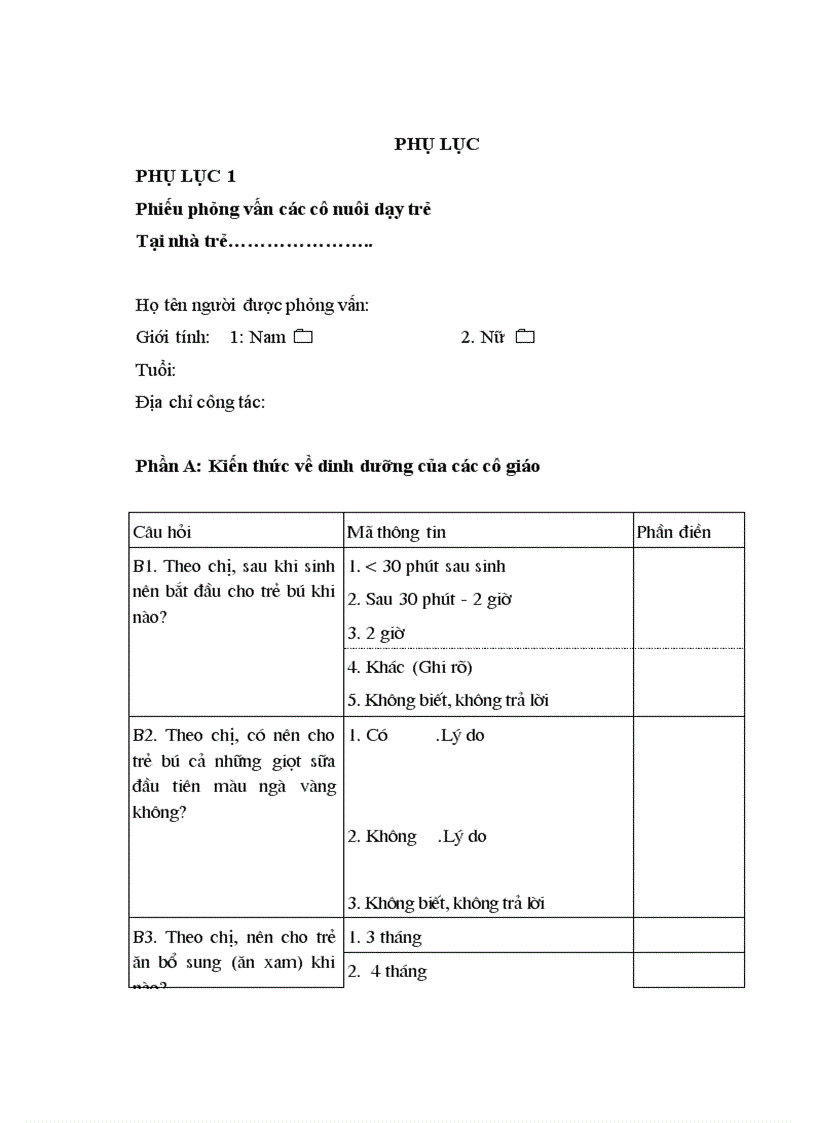 image for page Thực trạng về khẩu phần ở trẻ em và kiến thức về dinh dưỡng của các cô giáo Trường Mầm non Đại Mỗ B huyện Từ Liêm Hà Nội năm 2010