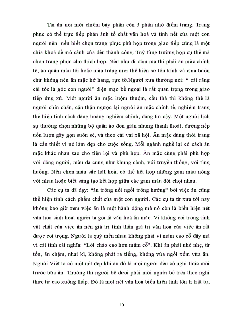 image for page Cái đẹp trong văn hóa ứng xử của người Việt