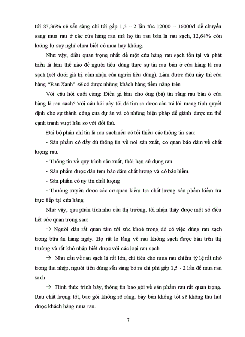 image for page Dự án Cửa hàng rau sạch