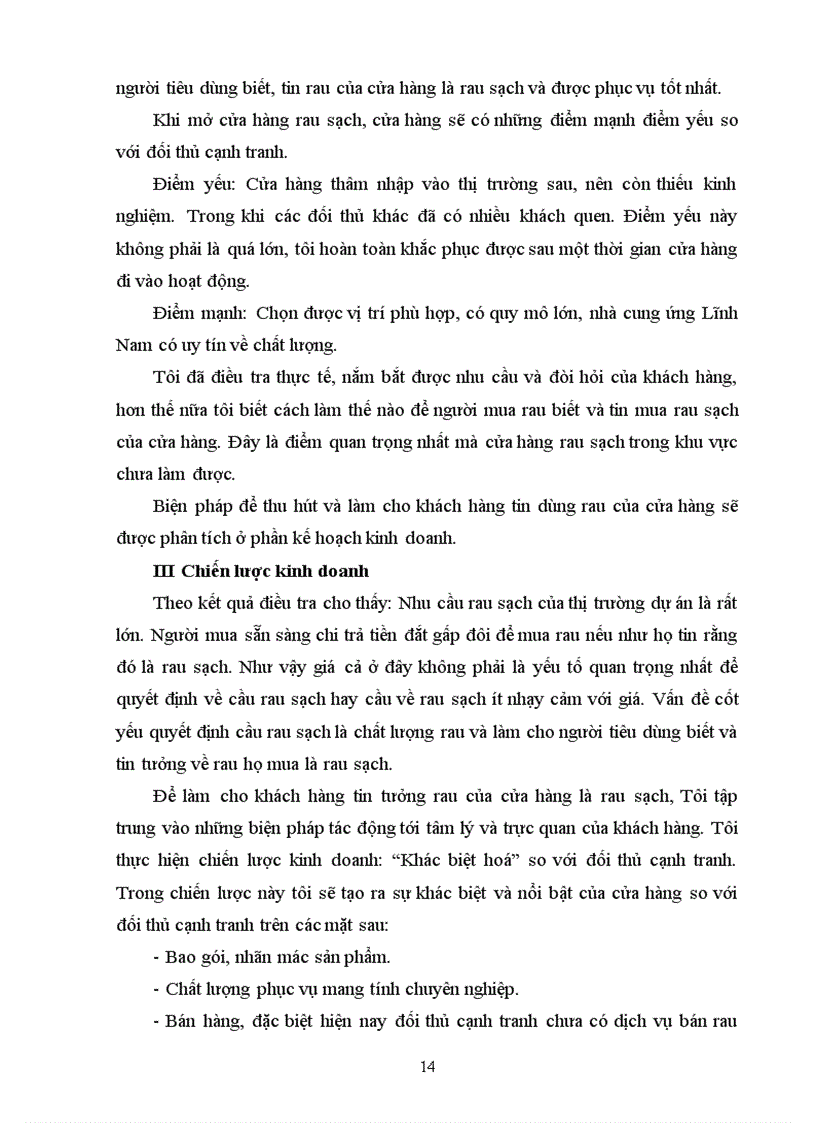 image for page Dự án Cửa hàng rau sạch