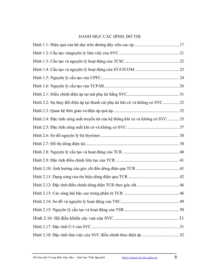 image for page Điều khiển thiết bị bù tĩnh svc và ứng dụng trong việc nâng cao cho ổn định chất lượng điện năng của hệ thống điện