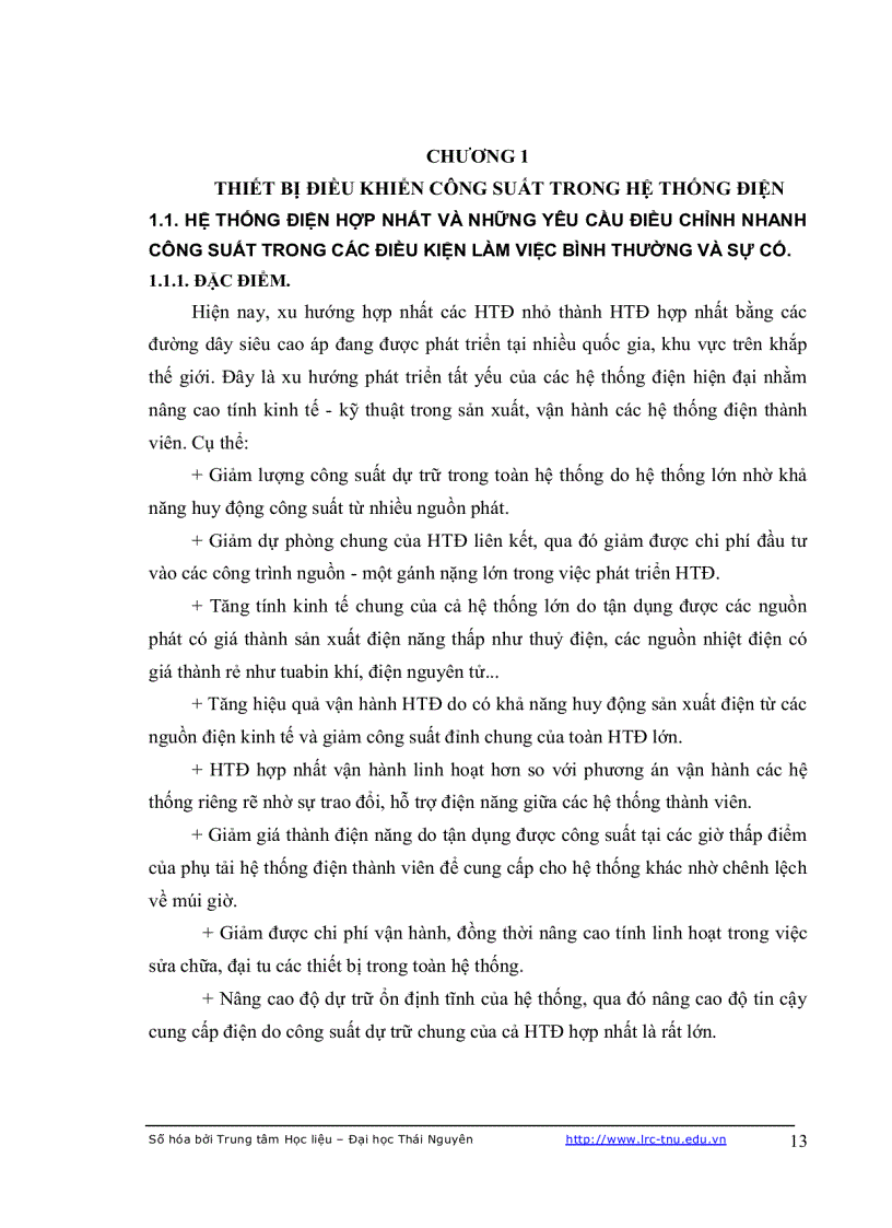 image for page Điều khiển thiết bị bù tĩnh svc và ứng dụng trong việc nâng cao cho ổn định chất lượng điện năng của hệ thống điện