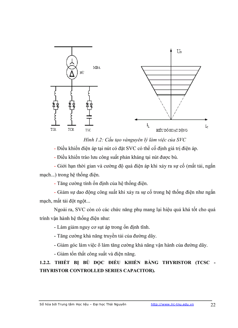 image for page Điều khiển thiết bị bù tĩnh svc và ứng dụng trong việc nâng cao cho ổn định chất lượng điện năng của hệ thống điện
