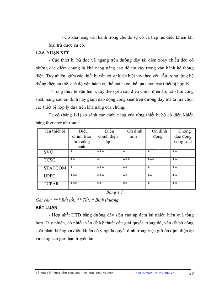 image for page Điều khiển thiết bị bù tĩnh svc và ứng dụng trong việc nâng cao cho ổn định chất lượng điện năng của hệ thống điện