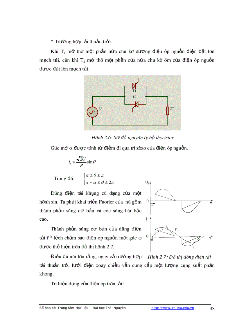 image for page Điều khiển thiết bị bù tĩnh svc và ứng dụng trong việc nâng cao cho ổn định chất lượng điện năng của hệ thống điện