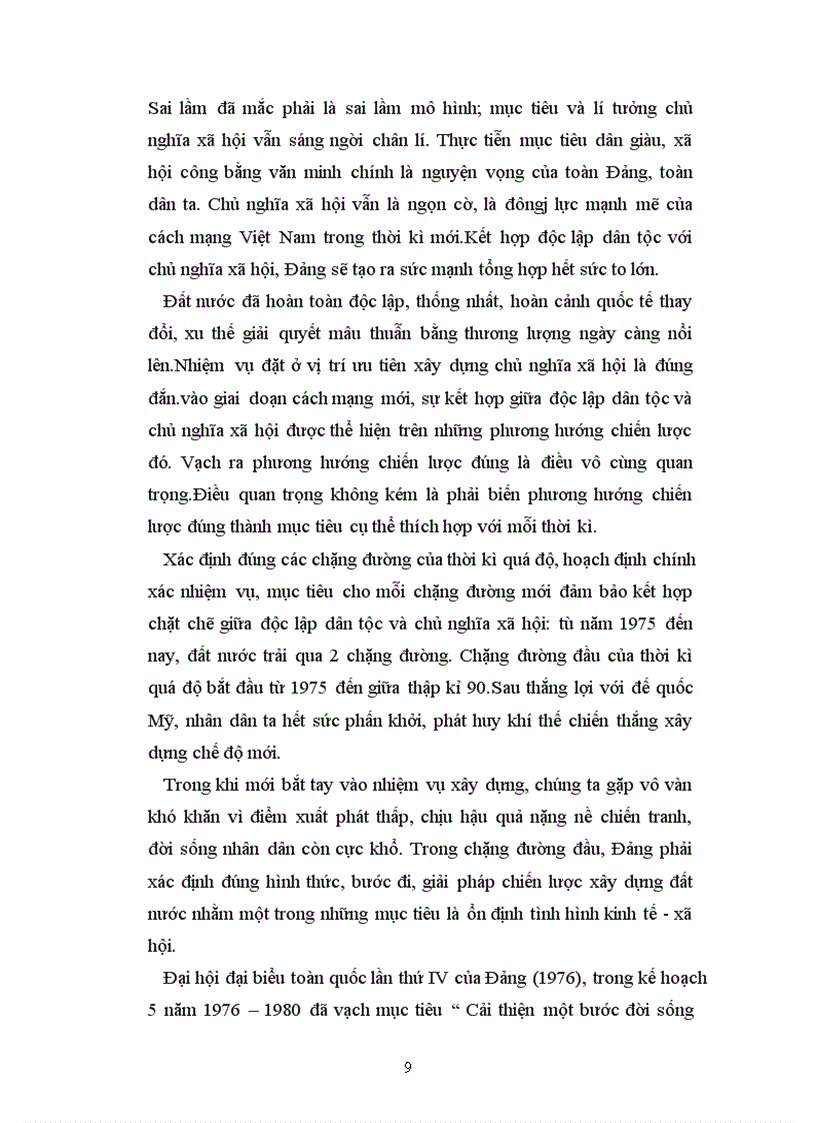 image for page Làm rõ và chứng minh luận điểm Độc lập dân tộc gắn liền với Chủ nghĩa xã hội là sự lựa chọn duy nhất đúng đắn của Đảng cộng sản Việt Nam