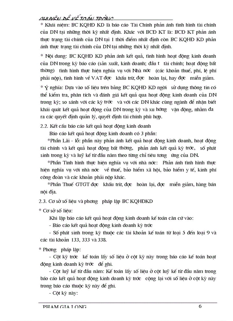 image for page Báo cáo TC trong DN