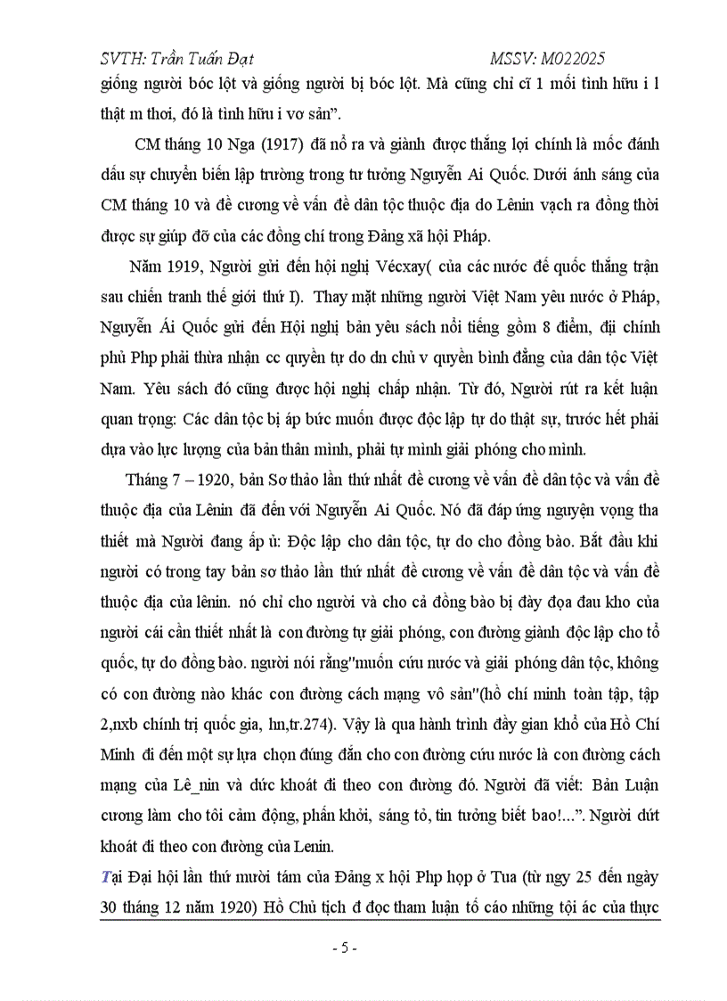 image for page Vai trò của lãnh tụ Nguyễn Ái Quốc với sự ra đời của Đảng cộng sản Việt Nam