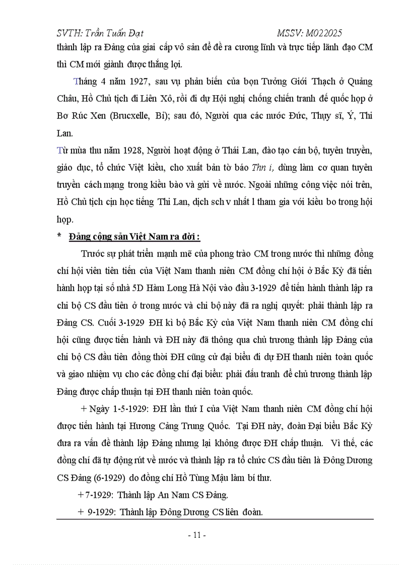 image for page Vai trò của lãnh tụ Nguyễn Ái Quốc với sự ra đời của Đảng cộng sản Việt Nam