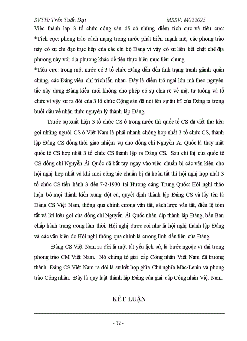 image for page Vai trò của lãnh tụ Nguyễn Ái Quốc với sự ra đời của Đảng cộng sản Việt Nam