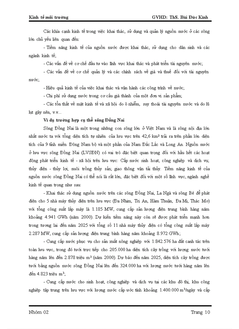 image for page Bảo vệ sử dụng hợp lí tài nguyên nước