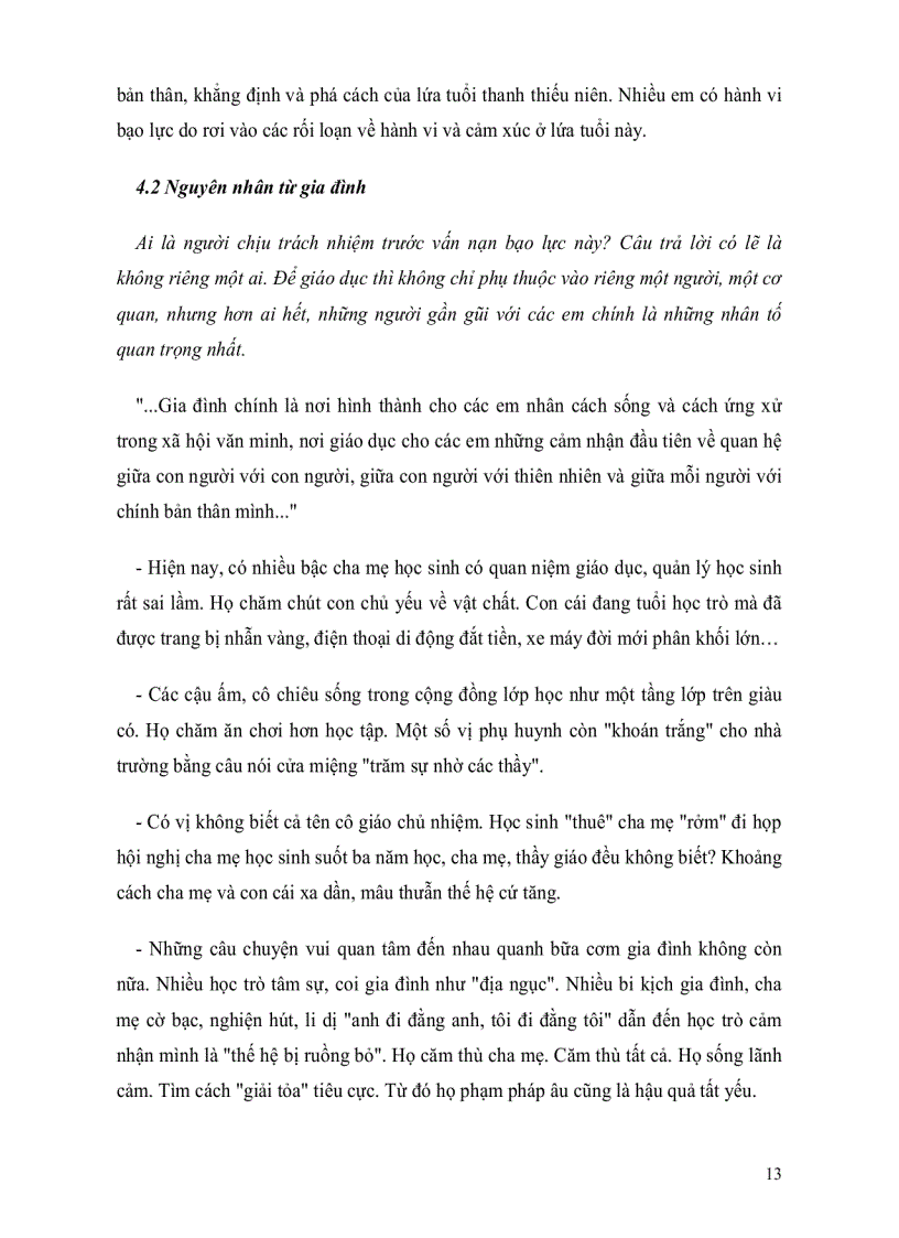 image for page Thực trạng của vẫn nạn bạo lực học đường