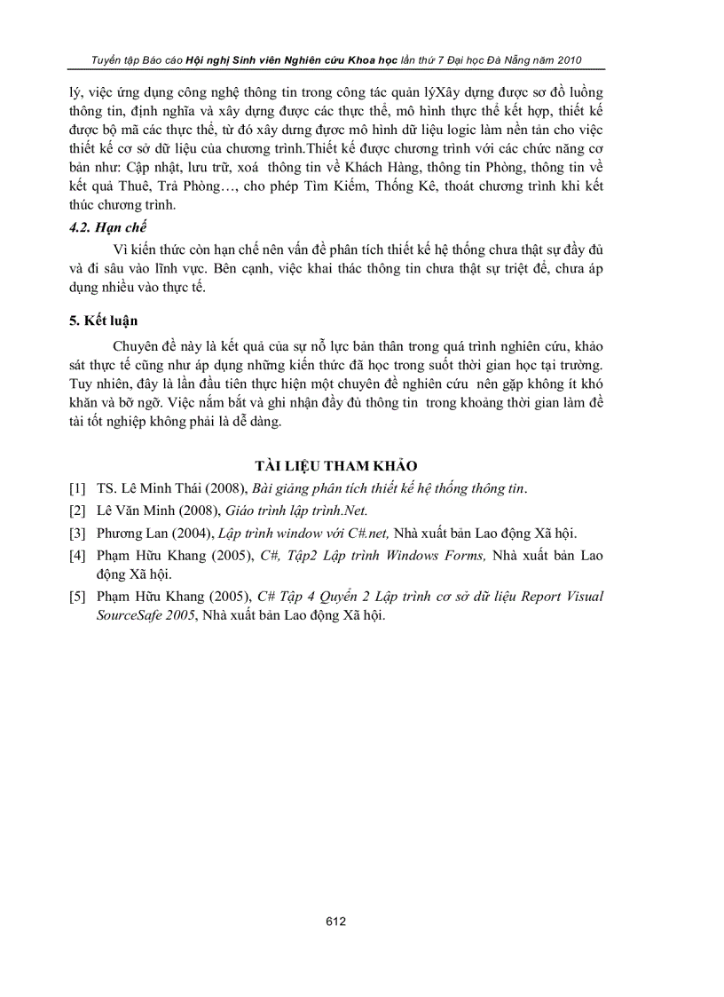 image for page Xây dựng hệ thống quản lý khách sạn construction of hotel management system