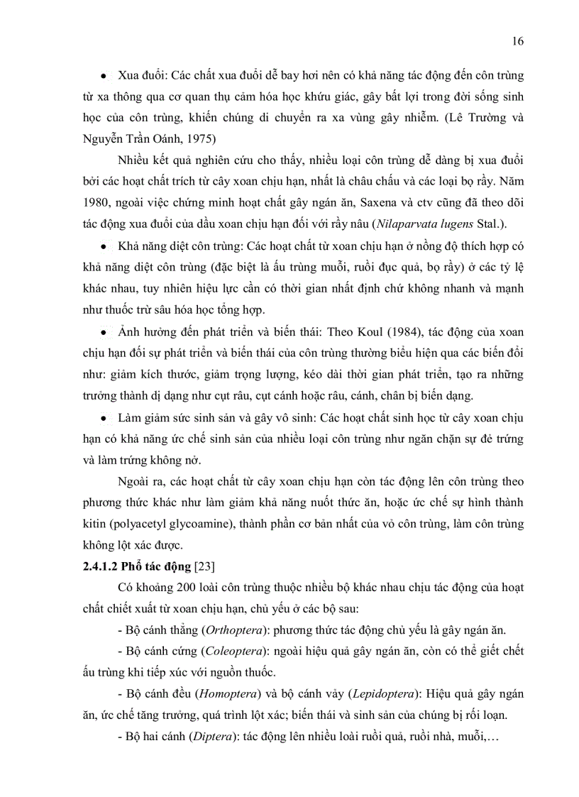 image for page Đánh giá ảnh hưởng của chế phẩm phối trộn giữa dịch chiết từ nhân hạt xoan chịu hạn Azadirachta indica A Juss trồng tại Việt Nam và Cypermethrin đối với sâu xanh Heliothis armigera