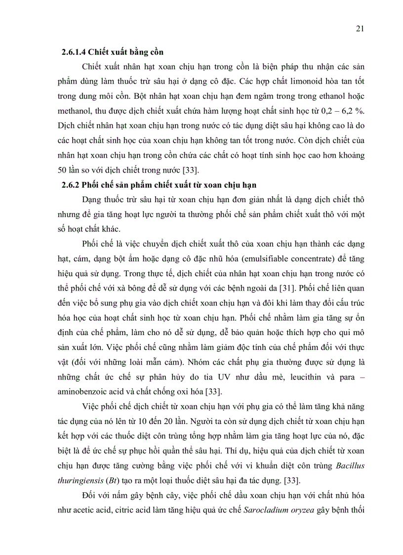 image for page Đánh giá ảnh hưởng của chế phẩm phối trộn giữa dịch chiết từ nhân hạt xoan chịu hạn Azadirachta indica A Juss trồng tại Việt Nam và Cypermethrin đối với sâu xanh Heliothis armigera