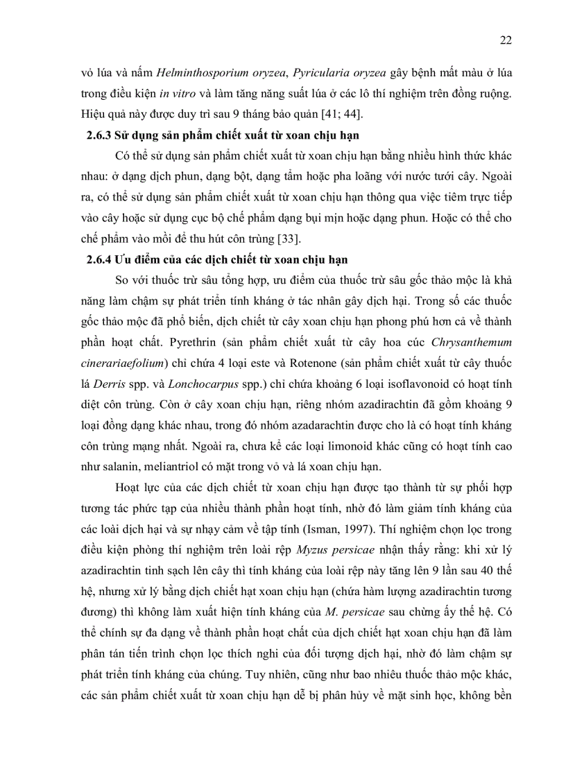 image for page Đánh giá ảnh hưởng của chế phẩm phối trộn giữa dịch chiết từ nhân hạt xoan chịu hạn Azadirachta indica A Juss trồng tại Việt Nam và Cypermethrin đối với sâu xanh Heliothis armigera