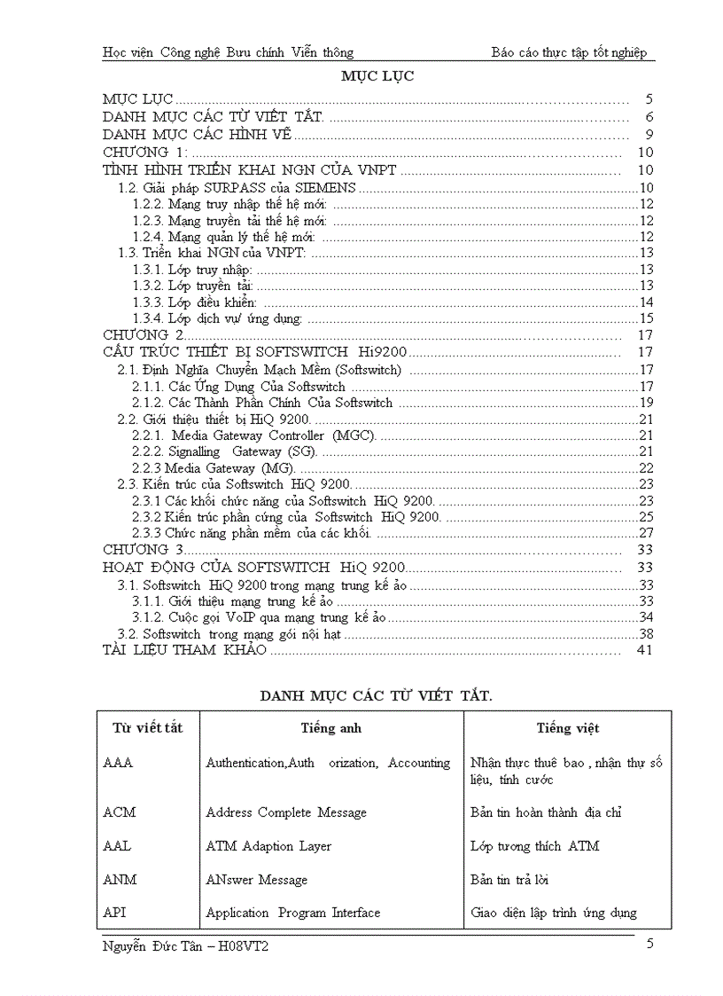 image for page TÌM HIỂU CẤU TRÚC SOFT SWITCH HiQ9200 TRONG VNPT