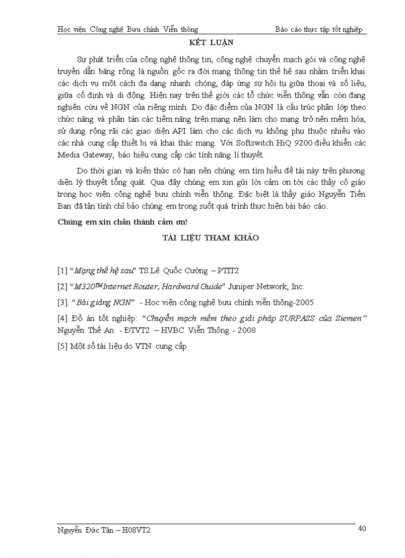 image for page TÌM HIỂU CẤU TRÚC SOFT SWITCH HiQ9200 TRONG VNPT