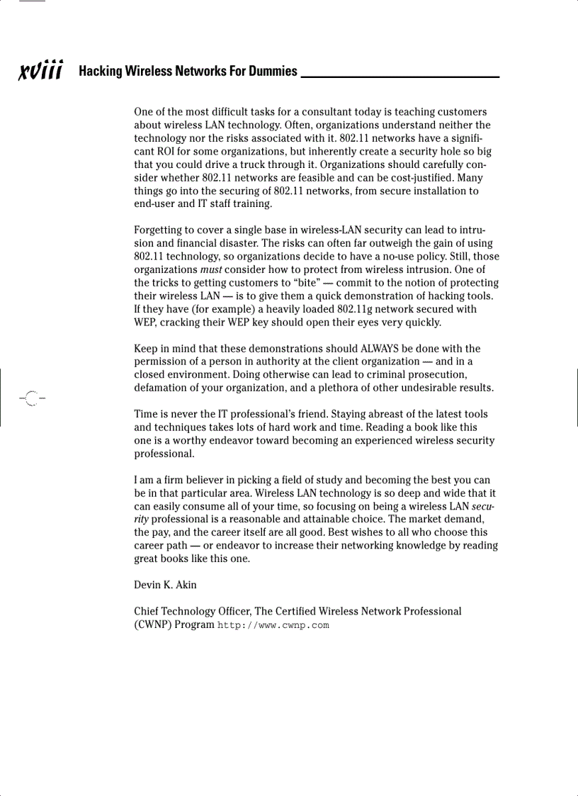 image for page Hacking Wireless Networks for Dummies